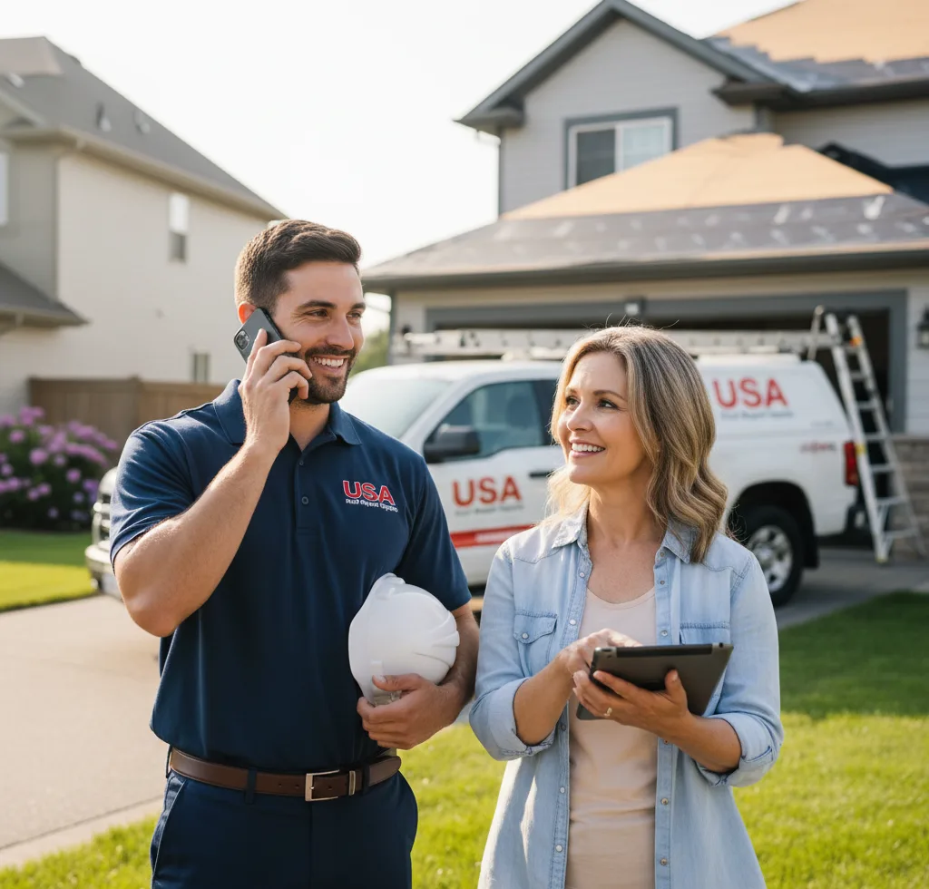 USA Roof Repair Experts customer support in Watonga